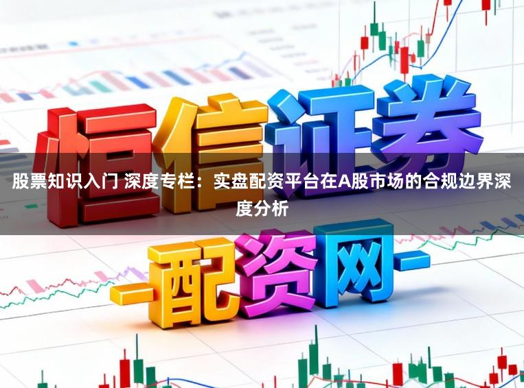 股票知识入门 深度专栏：实盘配资平台在A股市场的合规边界深度分析