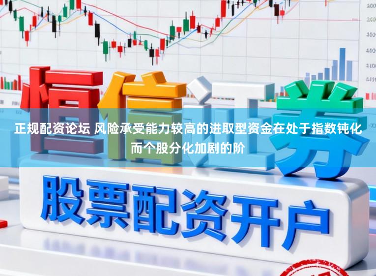 正规配资论坛 风险承受能力较高的进取型资金在处于指数钝化而个股分化加剧的阶